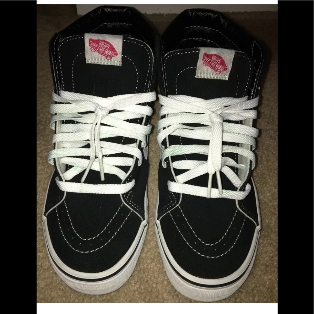 Black High Top Vans